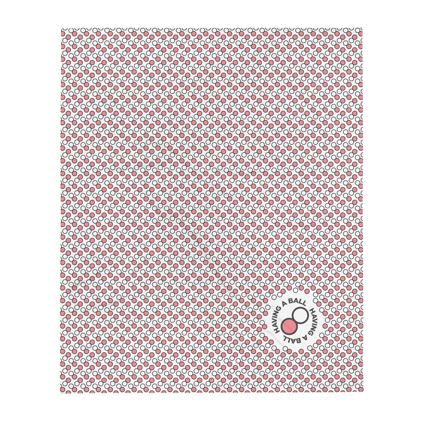 Having A Ball - Throw Blanket