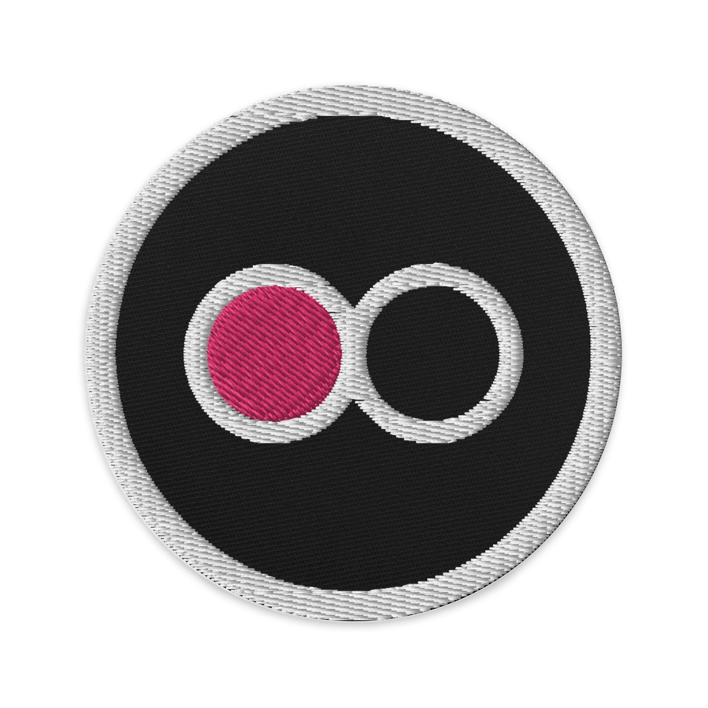 Having A Ball - Embroidered Patches (White Logo)