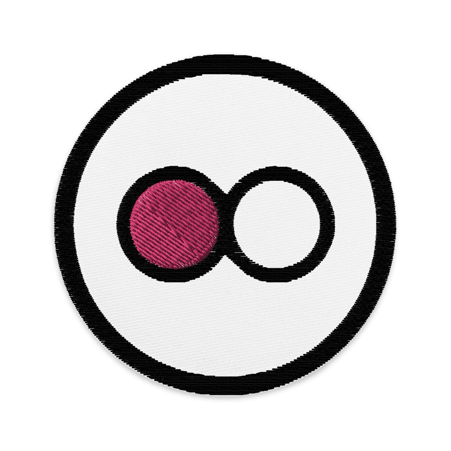 Having A Ball - Embroidered Patch (Black Logo)