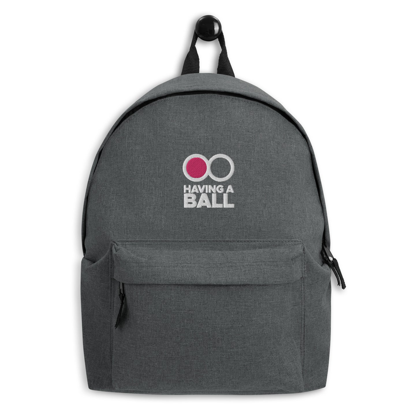 Having A Ball - Embroidered Backpack