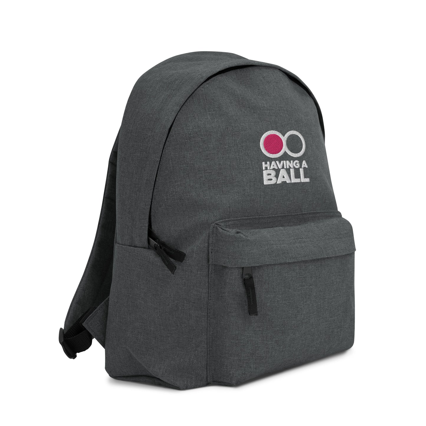 Having A Ball - Embroidered Backpack